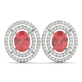 EARRINGS COLOR OVAL