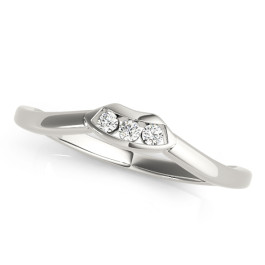 WEDDING BANDS CURVED BANDS
