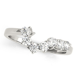 WEDDING BANDS CURVED BANDS