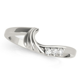 WEDDING BANDS CURVED BANDS
