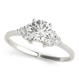 ENGAGEMENT RINGS CLUSTER SIDES