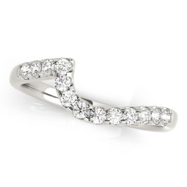 WEDDING BANDS CURVED BANDS