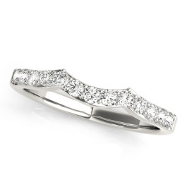 WEDDING BANDS CURVED BANDS