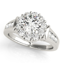 ENGAGEMENT RINGS HALO ROUND