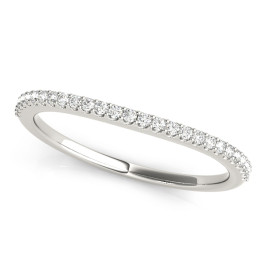 WEDDING BANDS CURVED BANDS