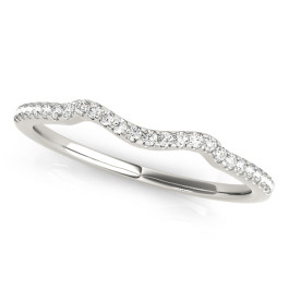 WEDDING BANDS CURVED BANDS