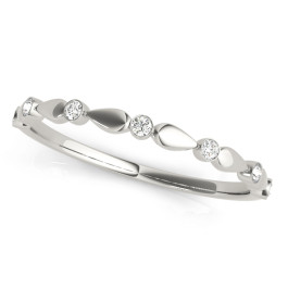 WEDDING BANDS BEZEL SET