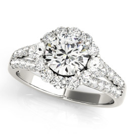 ENGAGEMENT RINGS HALO ROUND