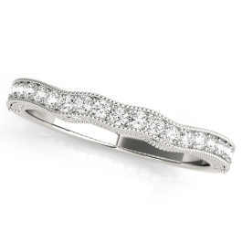 WEDDING BANDS CURVED BANDS