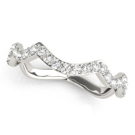 WEDDING BANDS CURVED BANDS