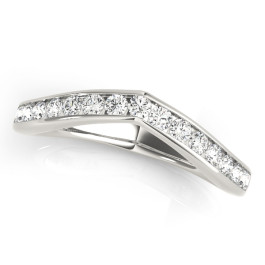 WEDDING BANDS CURVED BANDS