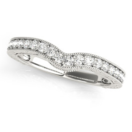 WEDDING BANDS CURVED BANDS