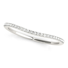 WEDDING BANDS CURVED BANDS