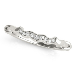 WEDDING BANDS CURVED BANDS
