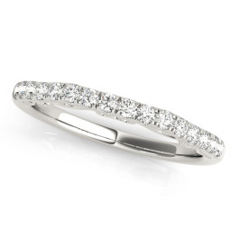 WEDDING BANDS CURVED BANDS
