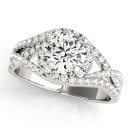 ENGAGEMENT RINGS HALO ROUND