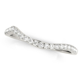 WEDDING BANDS CURVED BANDS