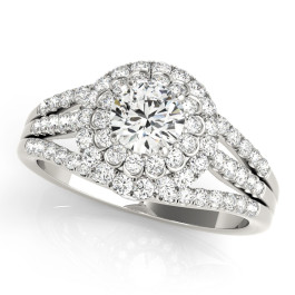 ENGAGEMENT RINGS HALO ROUND