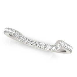 WEDDING BANDS CURVED BANDS