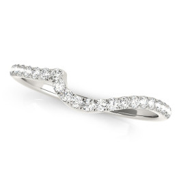WEDDING BANDS CURVED BANDS