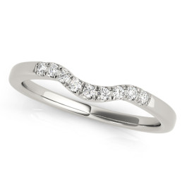 WEDDING BANDS CURVED BANDS