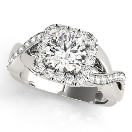 ENGAGEMENT RINGS HALO