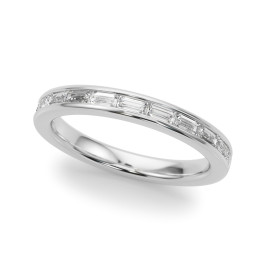 STRAIGHT BAGUETTE CHANNEL SET BAND