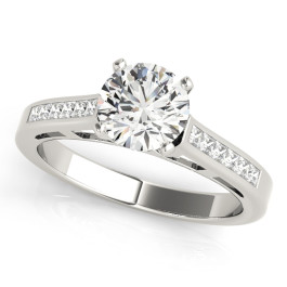 ENGAGEMENT RINGS FANCY SHAPE PRINCESS REMOUNTS