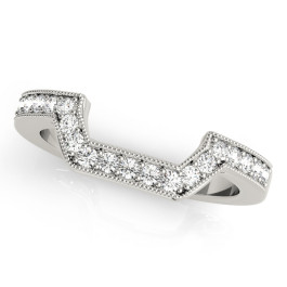 WEDDING BANDS CURVED BANDS