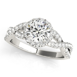 ENGAGEMENT RINGS HALO ROUND