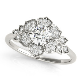 FLOWER FASHION RING