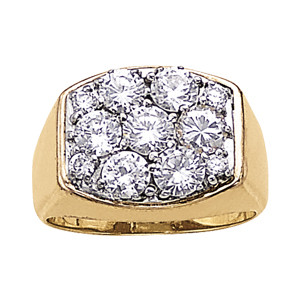GENTS RING CLUSTER