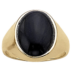GENTS RING ONYX