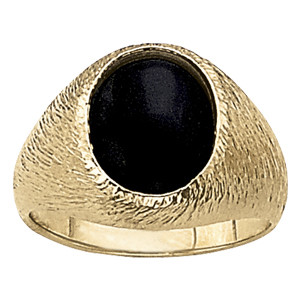 GENTS RING ONYX