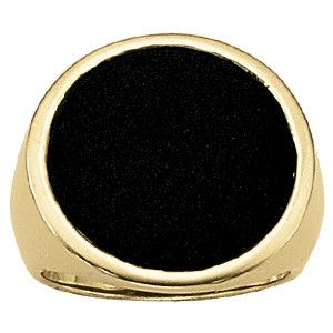 GENTS RING ONYX