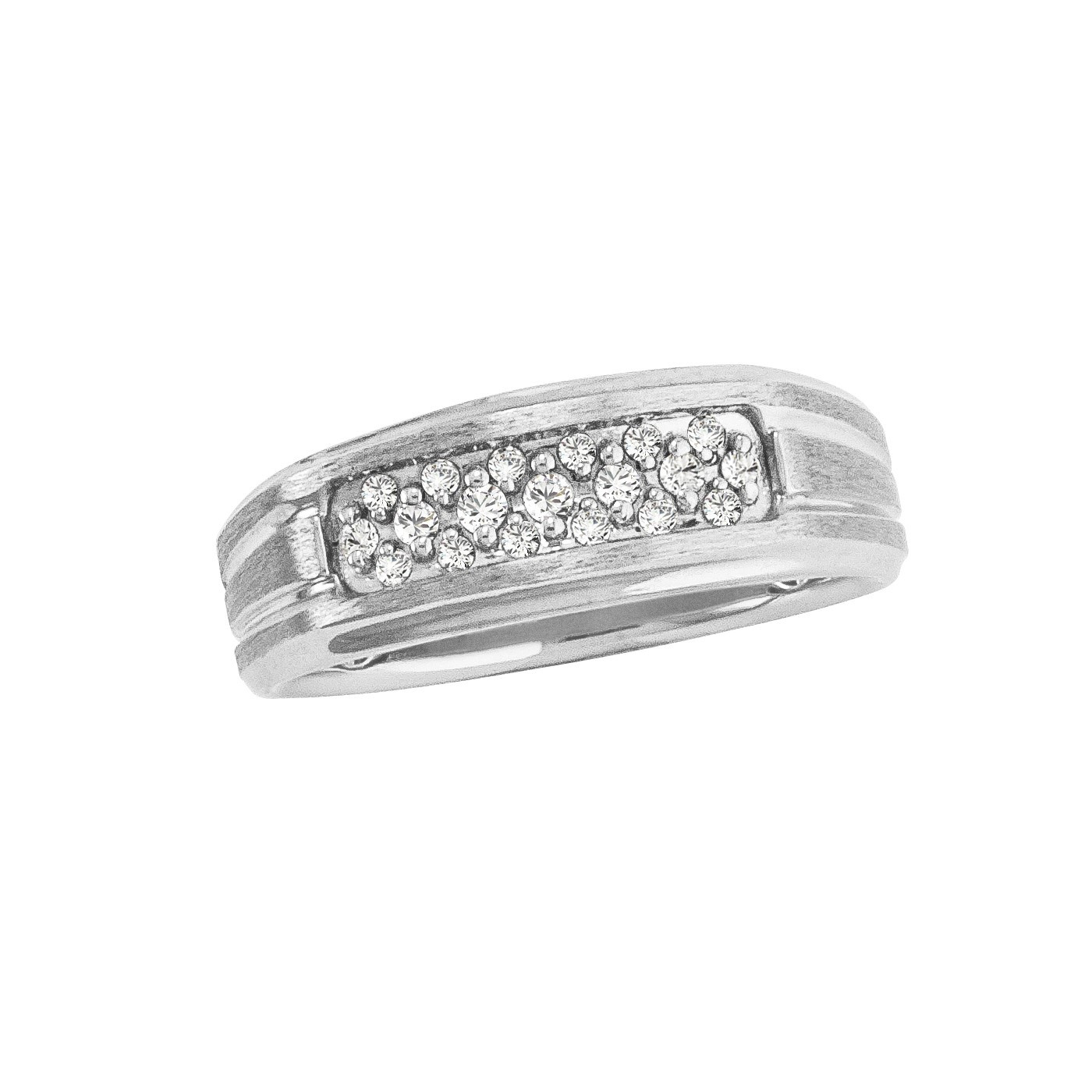 GENT'S DIAMOND CLUSTER RING