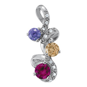 PENDANTS COLOR HEART