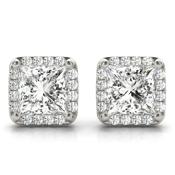 4 PRONG SQUARE HALO