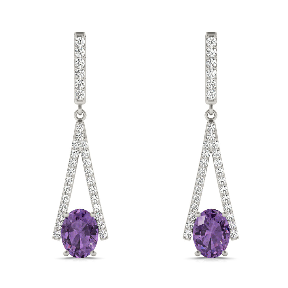 FASHION EARRINGS OVAL