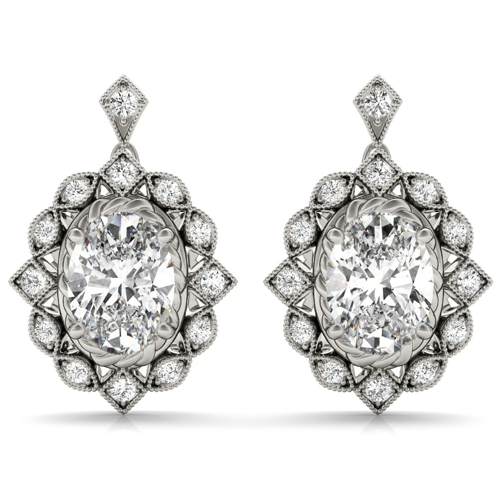 FASHION EARRINGS OVAL