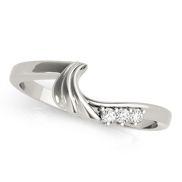 WEDDING BANDS CURVED BANDS