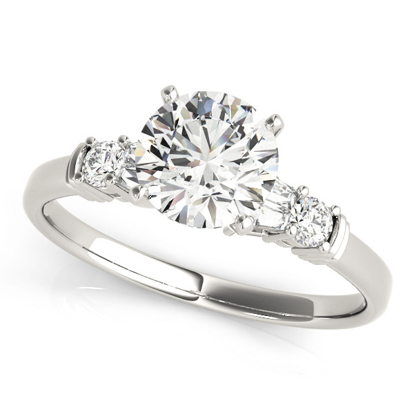 ENGAGEMENT RINGS FANCY SHAPE BAGUETTE