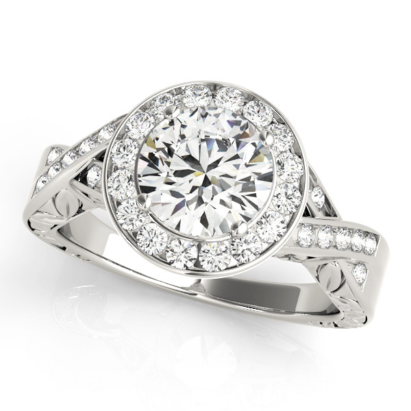 ENGAGEMENT RINGS HALO ROUND