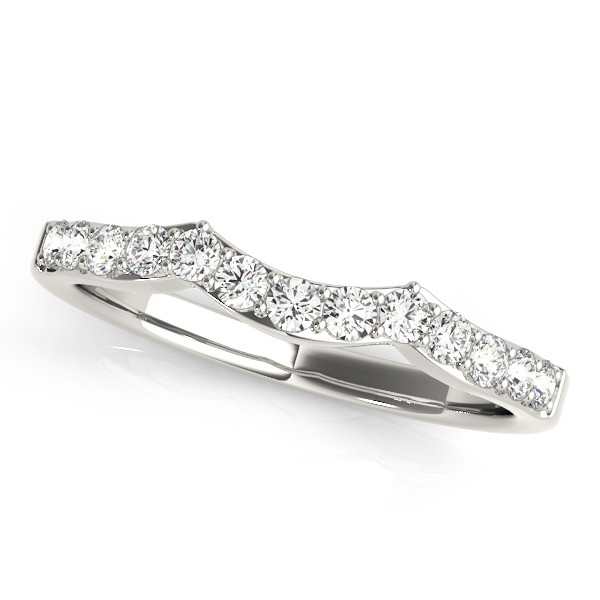 WEDDING BANDS CURVED BANDS