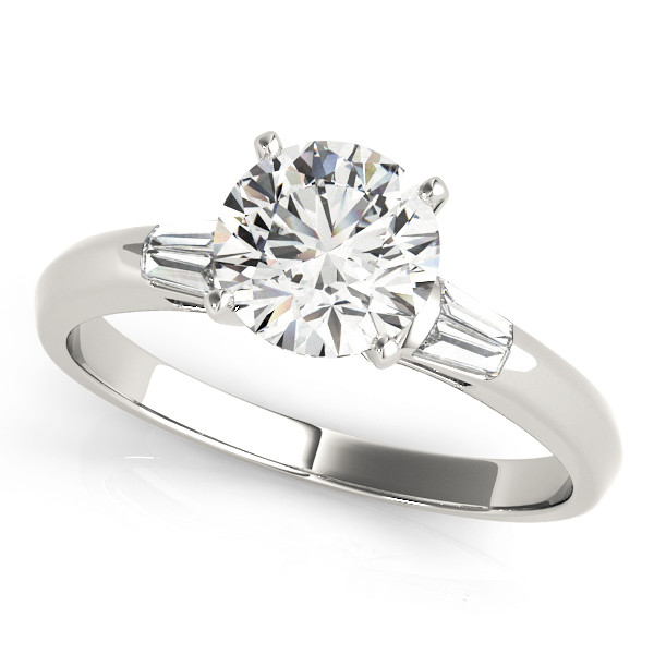 ENGAGEMENT RINGS FANCY SHAPE BAGUETTE