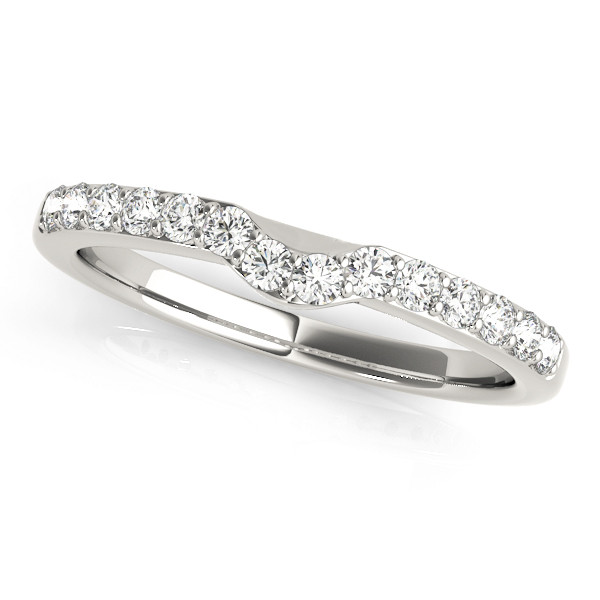 WEDDING BANDS CURVED BANDS