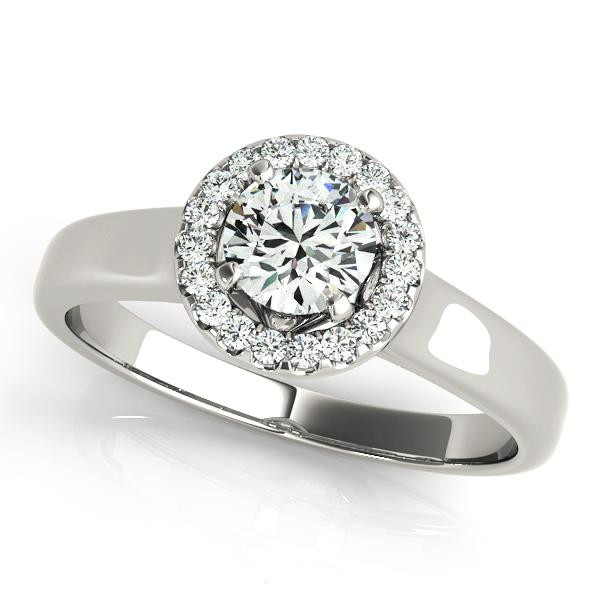 ENGAGEMENT RINGS HALO ROUND