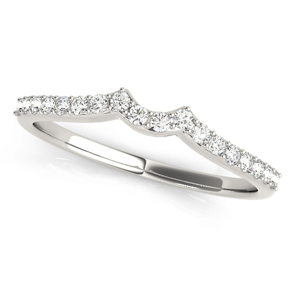 WEDDING BANDS CURVED BANDS