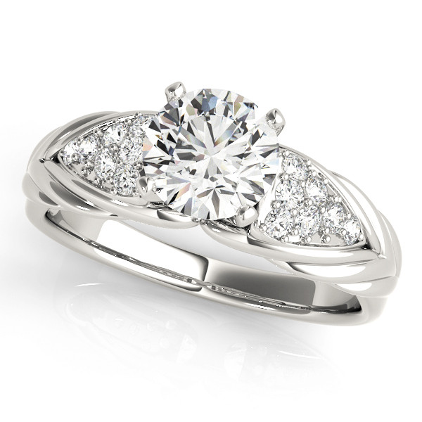 ENGAGEMENT RINGS CLUSTER SIDES