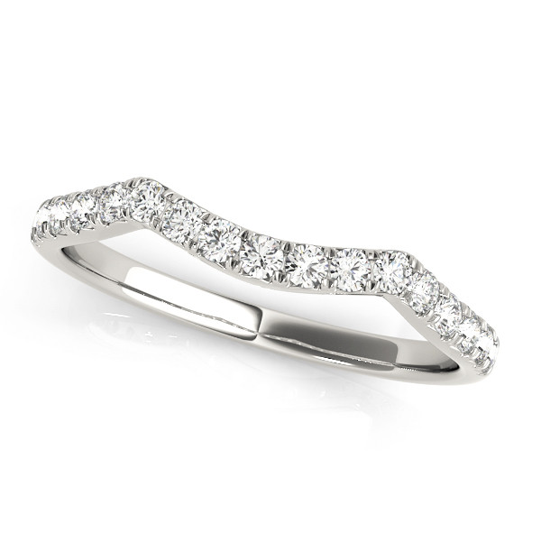 WEDDING BANDS CURVED BANDS